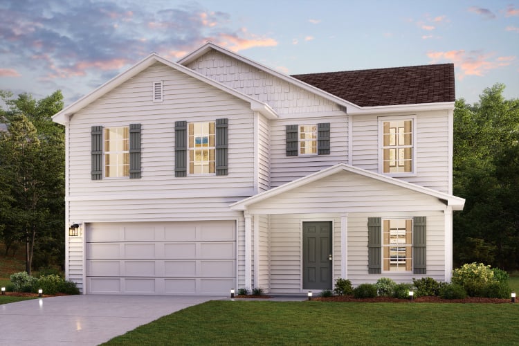 New homes at Creekside in Anderson, SC