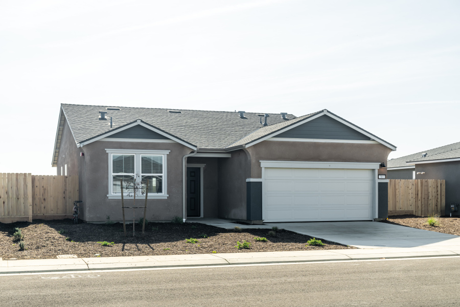 A house with garages.
